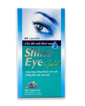 SHINE EYE GOLD VSHINE Lọ 60v giúp tăng cường thị lực cho mắt