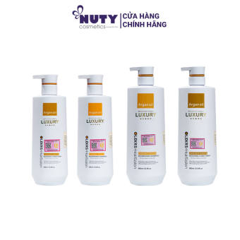 Bộ Gội Xả Olexrs-Hair Salon Luxury #Argan Oil