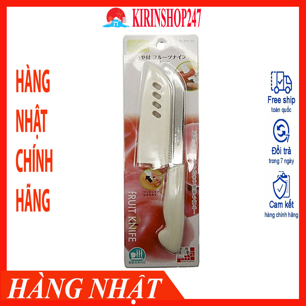 Dao gọt hoa quả cao cấp có nắp đậy Hàng Nhật Nôi Địa
