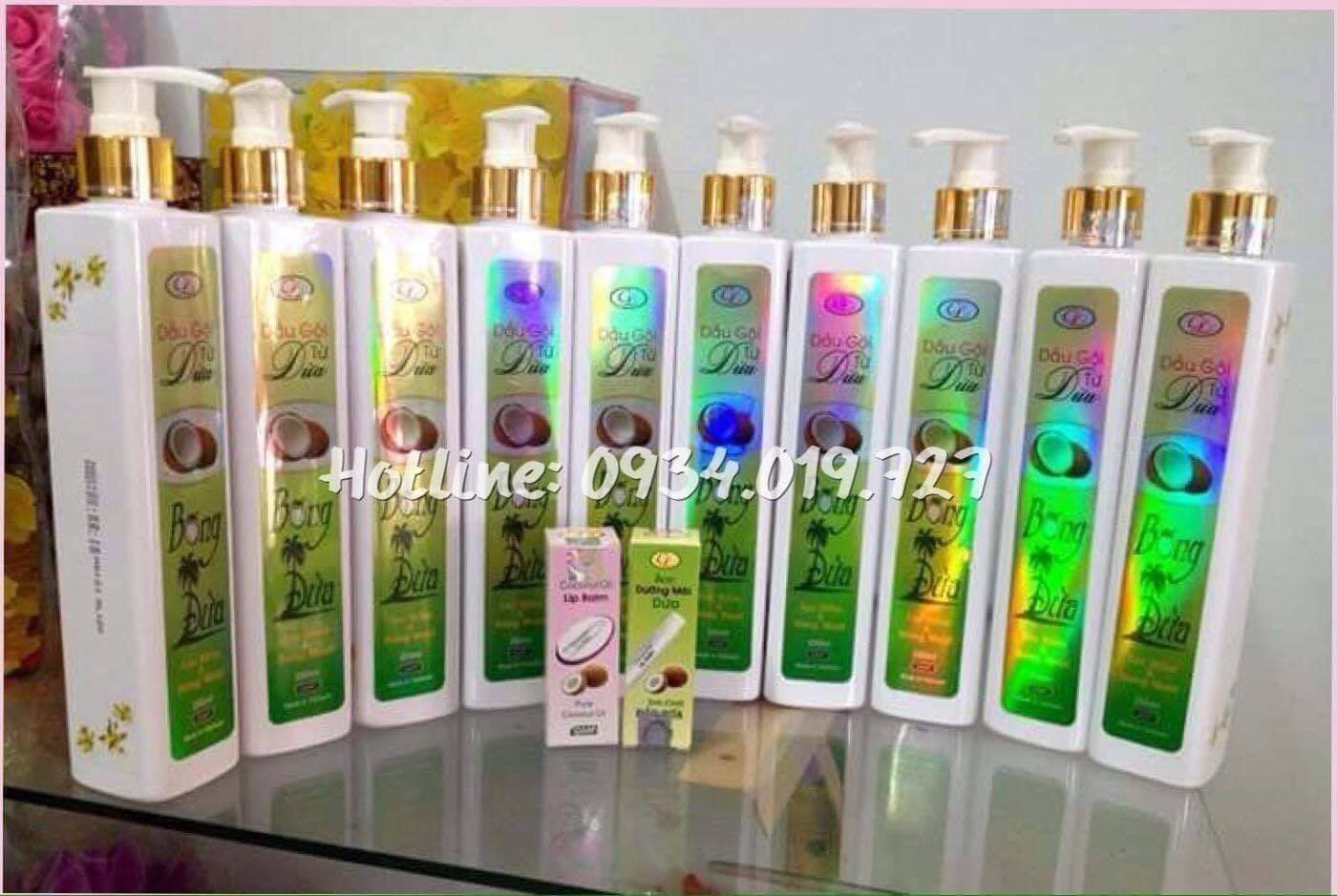 Dầu gội dừa cửu long 250ml