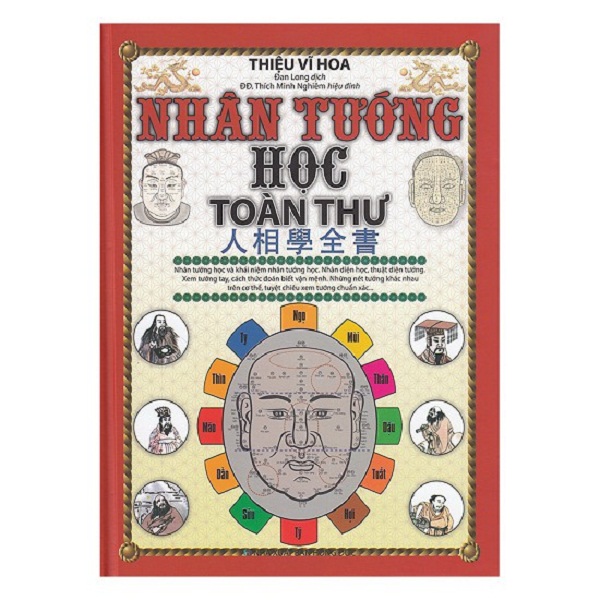 Sách - nhân tướng học toàn thư - tác giả thiệu vĩ hoa.