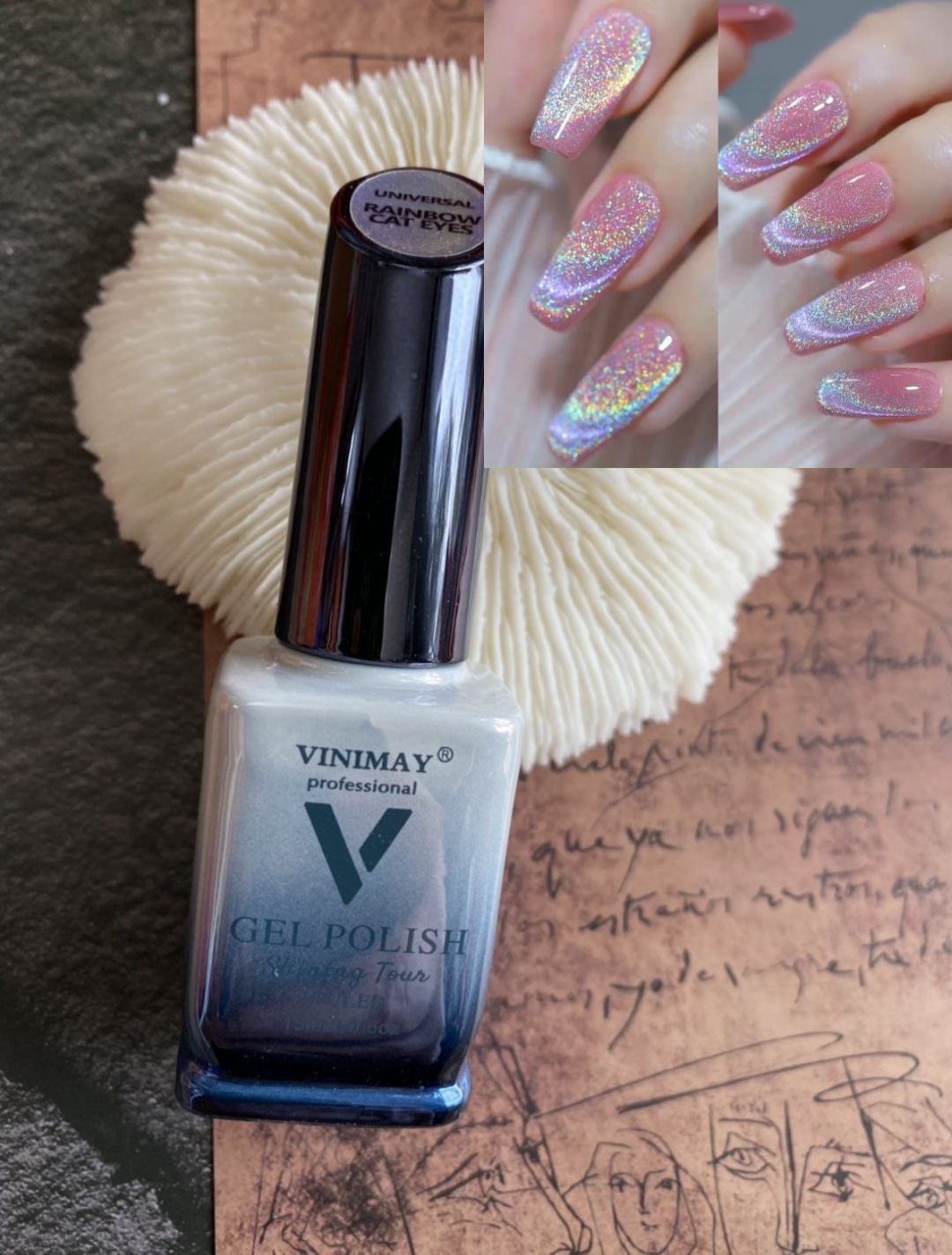 Top mắt mèo cầu vồng vinimay