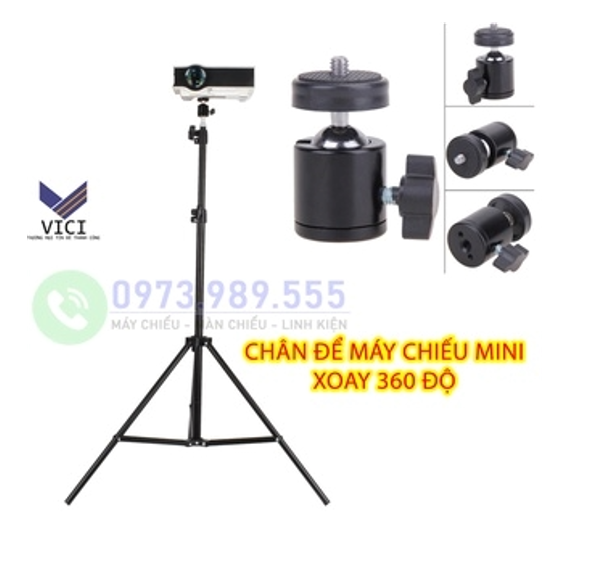 Giá đỡ máy chiếu mini xoay 360 độ hàng chắc chắn. Chuyên Dụng Cho Máy Chiếu Mini, Máy Led, Máy Androi .