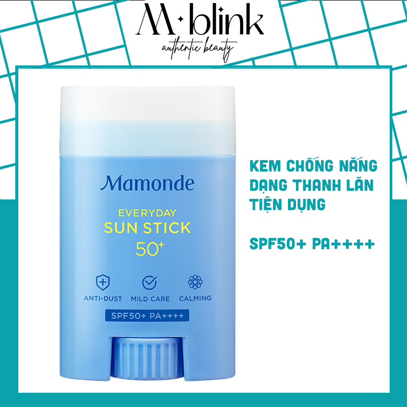 Kem chống nắng dạng thỏi lăn mamonde everyday sun stick spf50+ pa++++ - 20g