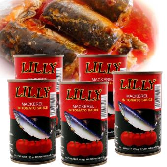 LỐC 10 HỘP CÁ TRÍCH - CÁ NỤC SỐT CÀ LILY 155G.