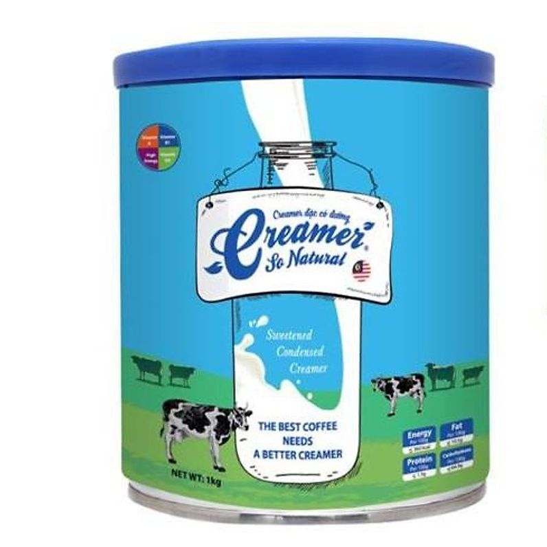 Sữa đặc có đường So Natural Malaysia lon 1kg