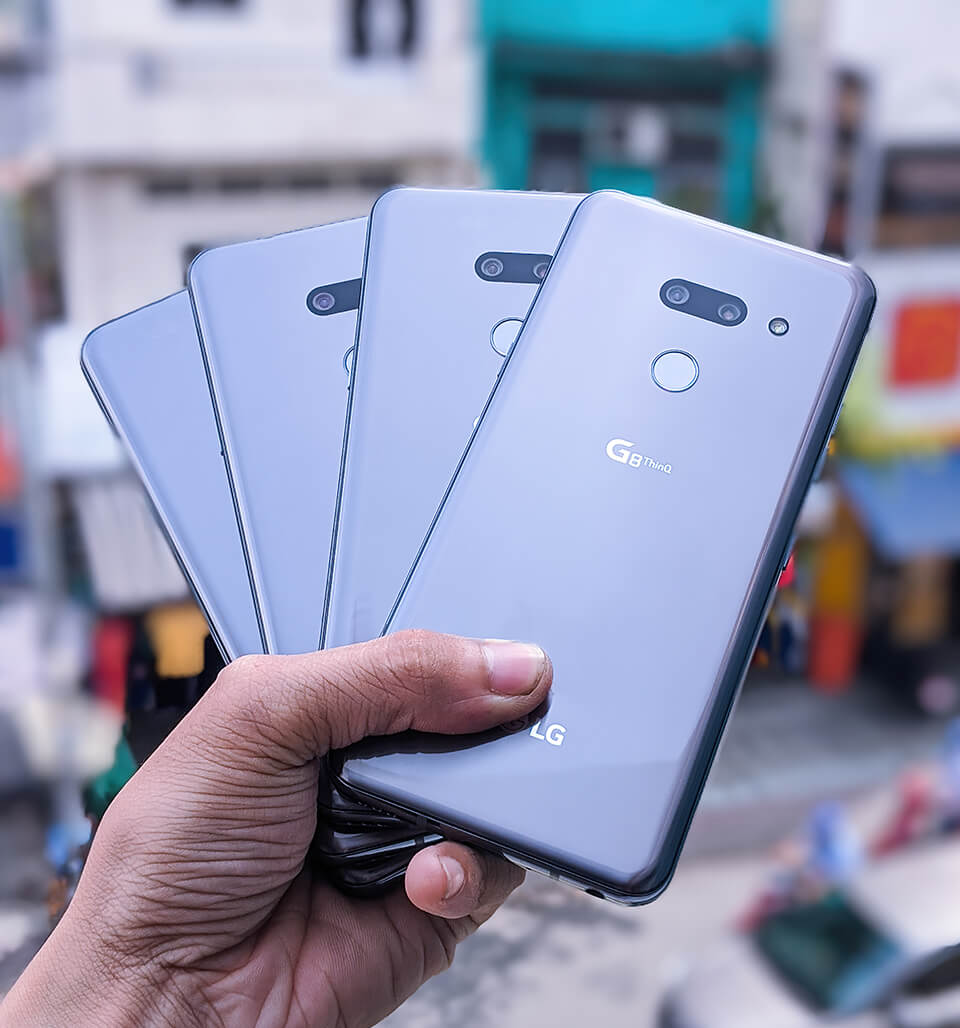 Hot giảm giá lg điện thoại lg g8 / g8x thinq ram 6gb/128gb màn hình:amoled 6.1" quad hd+ / cpu: snapdragon 855 8 nhân android 9 pie / chiến liên quân pugb cực đã
