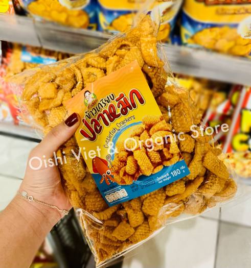 Bánh Snack Mực Thái Lan gói 120g-Ăn Vặt Sumo Snack