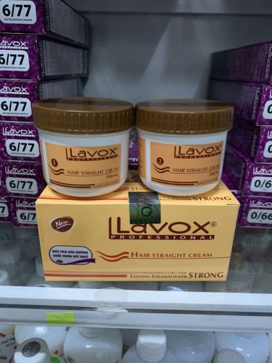 Thuốc duỗi tóc Lavox nano complex phục hồi tóc mini tại nhà (Tặng cặp Bao tay )