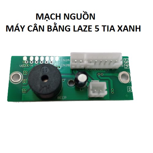 Mạch điều khiển máy cân bằng laze 5 tia xanh - Linh kiện sửa chữa máy cân mực laze màu xanh đỏ 5 tia Bach hoa truc shop