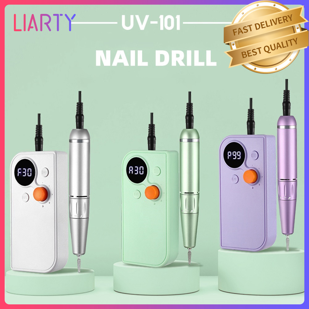 Gambar LIARTY Mini Electric Manicure Machine Nail Drill Accessories Remove Calluses Polisher Nail Art Tool