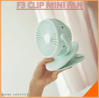Xiaomi Mijia Solove Clip Mini Fan F3 Portable Handheld Windshield 360 Degree Front Mesh Removable Rechargeable For Home Office (3)