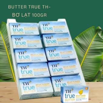 SHIP HCM - BƠ LẠT TỰ NHIÊN TH TRUE BUTTER 100GR - 30109 BƠ LÀM BÁNH