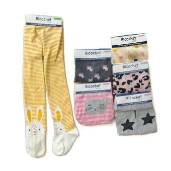 Quần tất cho bé loại dày dặn quần vớ len liền bàn chống trượt xuất dư màu sắc đa dạng nhiều kiểu bé gái shop NEM