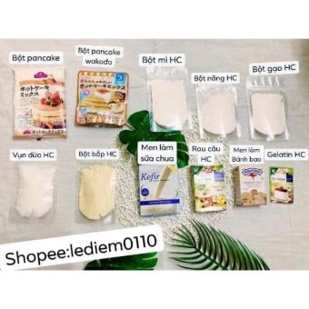 Bột hữu cơ làm bánh cho bé/bột mì/bột bắp/vụn dừa/bột năng/bột gạo