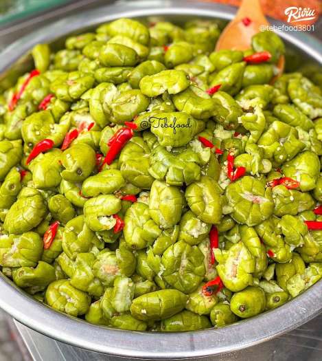 Cà Na đập dập sốc muối ớt chua ngọt