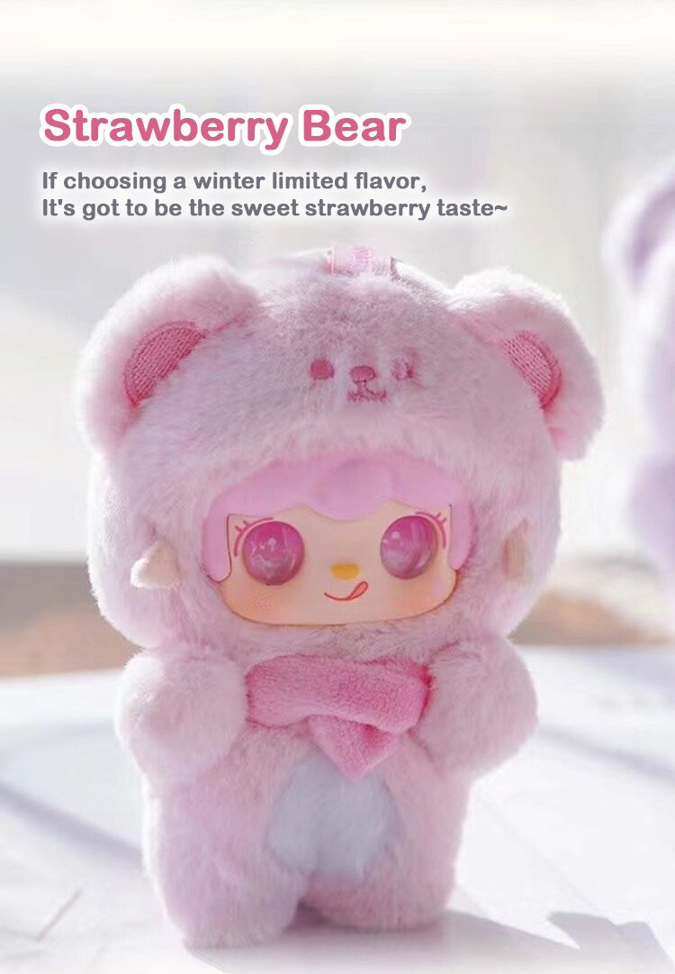 専用Take a Bite of Bear Yooki ピンク水色紫 TOP TOY YOOKI Take A Bite Of Bear Series Plush Blind Box