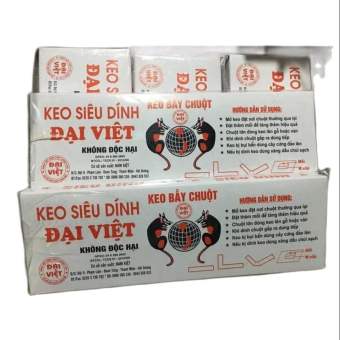 Combo 10 bẫy siêu dính chuột hộp Đại Việt 35x40cm dính chuột hiệu quả diệt  chuột cả đàn an toàn dễ sử dụng