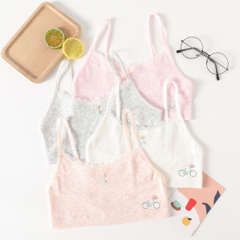 Áo lót nữ học sinh cấp 1 cấp 2 nữ sinh đồ lót lớn 8-12 nữ sinh tiểu học học sinh trung học cơ sở nữ sinh áo ngực vải nylon