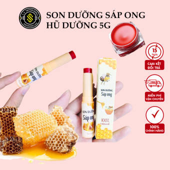 Dưỡng Môi Sáp Ong ❤️ Son Dưỡng Gấc ❤️ Dưỡng Tinh Dầu Quả Gấc