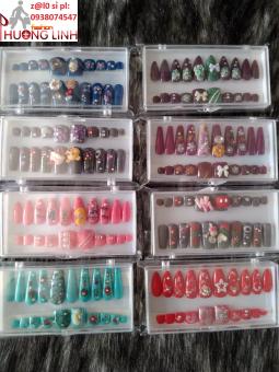 Combo móng giả dùng để dán ngón tay, ngón chân