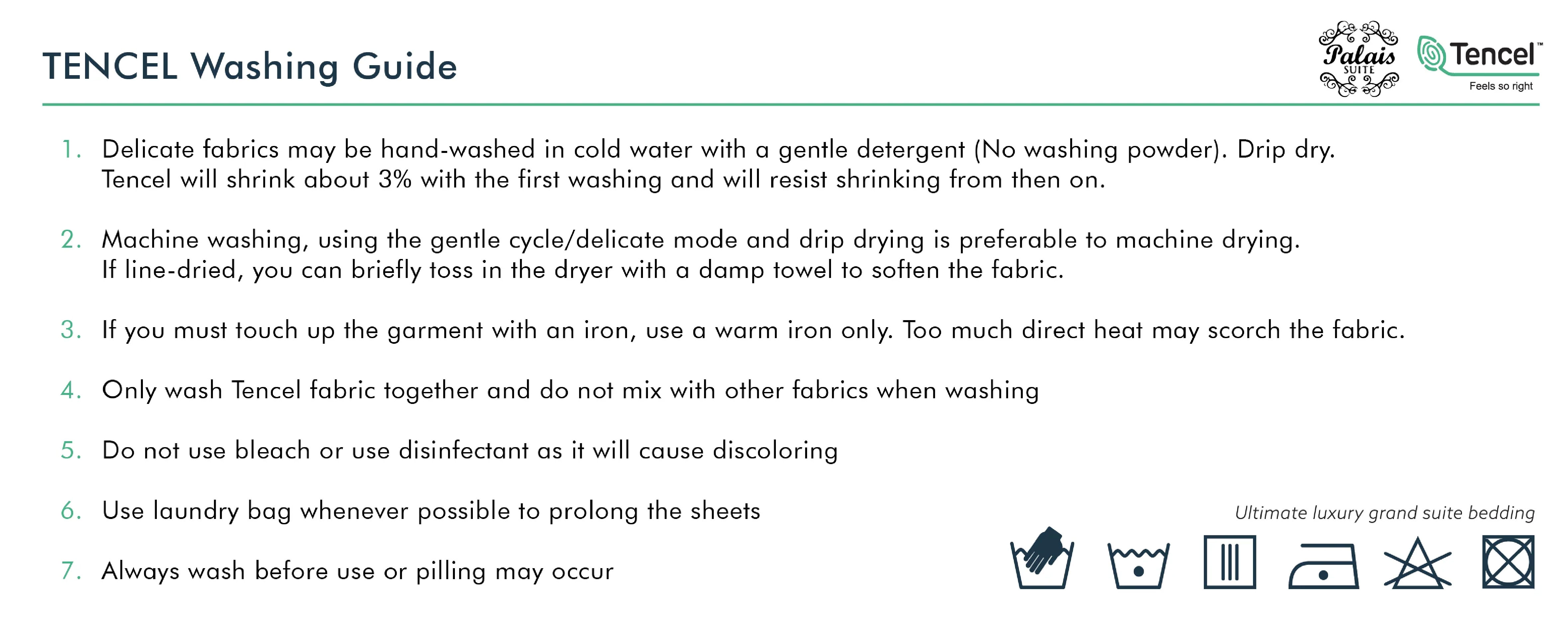 ชุดเตียง Palais Suite TENCEL™ LF Monsoon Grey Bundle (มาพร้อมปลอกหมอน)