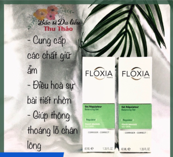 GEL DƯỠNG ẨM CHO DA DẦU MỤN BALANCING FLOXIA GEL REGULATEUR