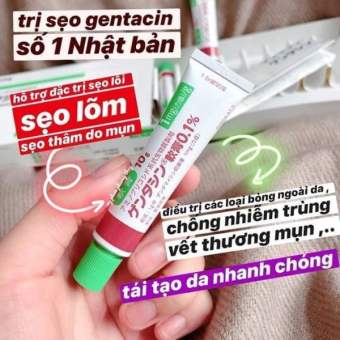 Kem Trị Sẹo Gentacin Nhật Bản - Cứu Tinh Cho Mọi Loại Sẹo - 238