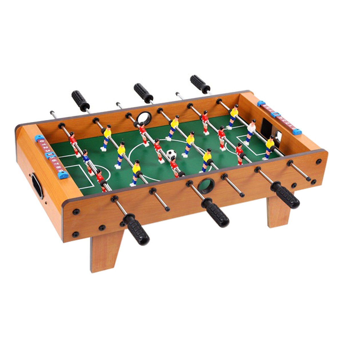 Đồ Chơi Bàn Bóng Đá Bi Lắc Trẻ Em, Bàn Bóng Đá Table Top Foosball (Gỗ) Chính Hãng) 6 Hàng Cầu Thủ Giúp Bé Phát Triển Tư Duy Phản Xạ Nhanh Hơn