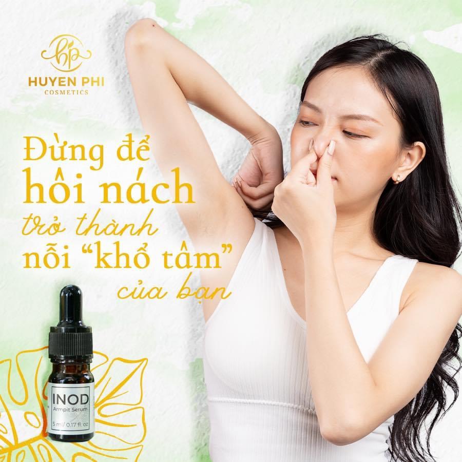 Serum hôi nách Inod Huyền Phi khử hôi nách hôi chân hết thâm sáng da