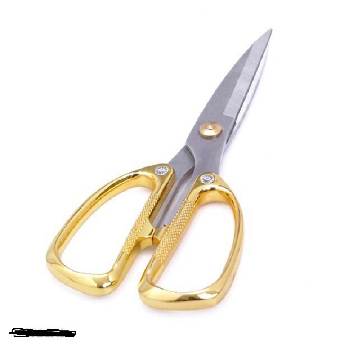 Kéo Nhật xịn cao cấp mạ vàng, kéo siêu xịn siêu bén cao cấp - Kéo cắt gà - kéo sk cán nhôm