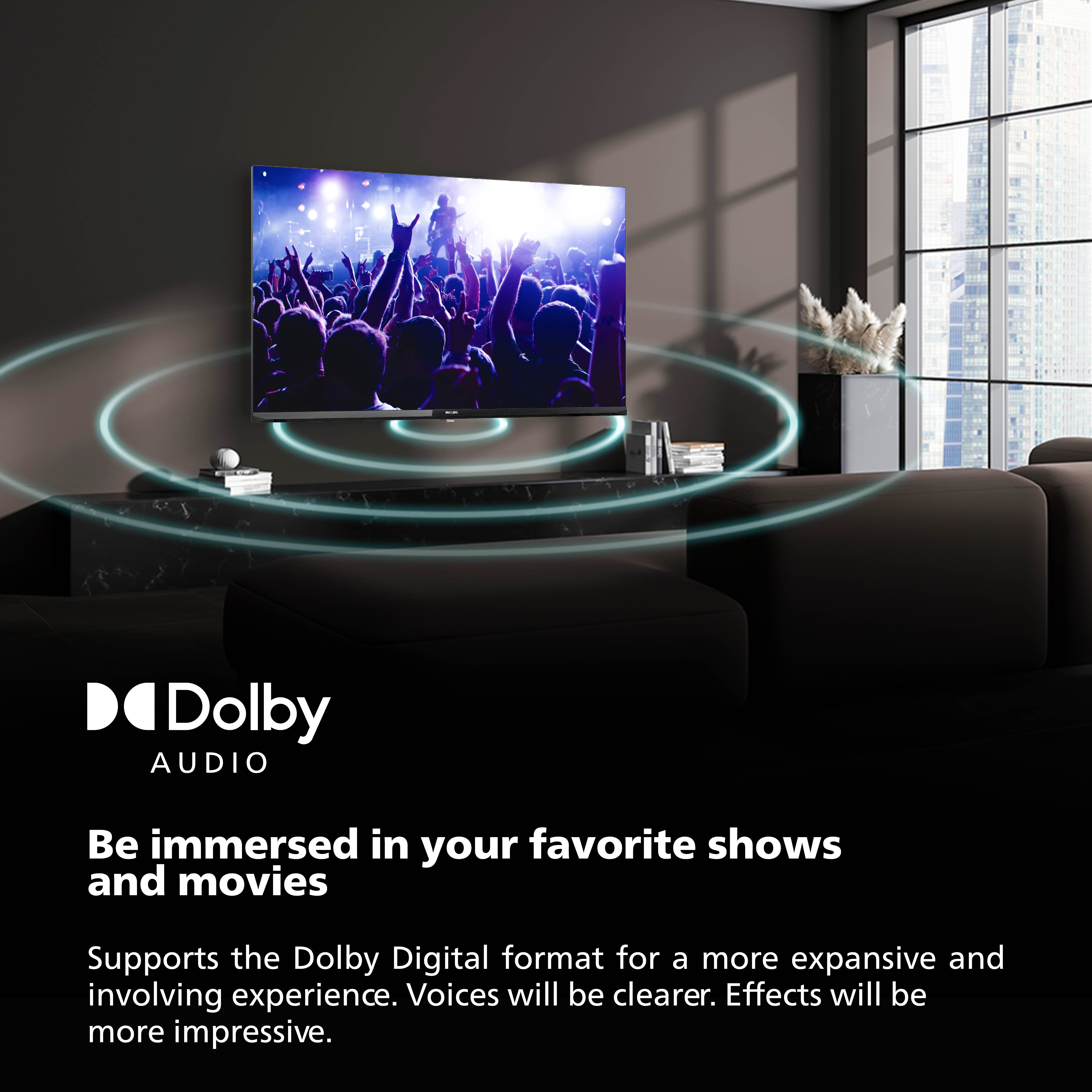 [NEUSTART 2024] 40PFT6509/98 EXKLUSIV ONLINE EXKLUSIV PHILIPS Google TV Full HD 40-Zoll-Fernseher | YouTube | Netflix | MeWatch | Google Assistant | Dolby Vision | 3 Jahre Garantie | FOC-Antenne