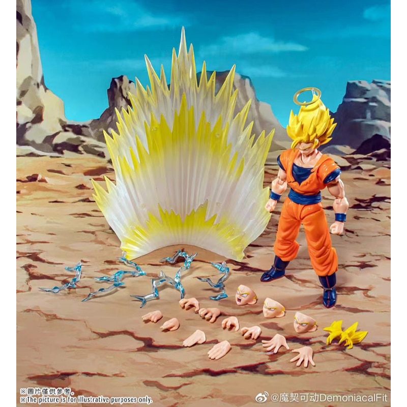 In Stock Dragon Ball Gt Demoniacal Fit Df Shf Unexpected Adventure Son  Gouku Action Figure Toy Model Gift For Kid Christmas - AliExpress
