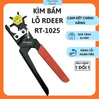 Kìm bấm lỗ đa năng Rdeer RT-1025,kềm bấm lỗ, kìm đột lỗ thắt lưng, kìm đục lỗ dây nịt, kìm bấm lỗ tròn,kiềm bấm lỗ dây nịt,kìm bấm lỗ thắt lưng, kìm bấm lỗ đồng hồ,kìm bấm lỗ đơn