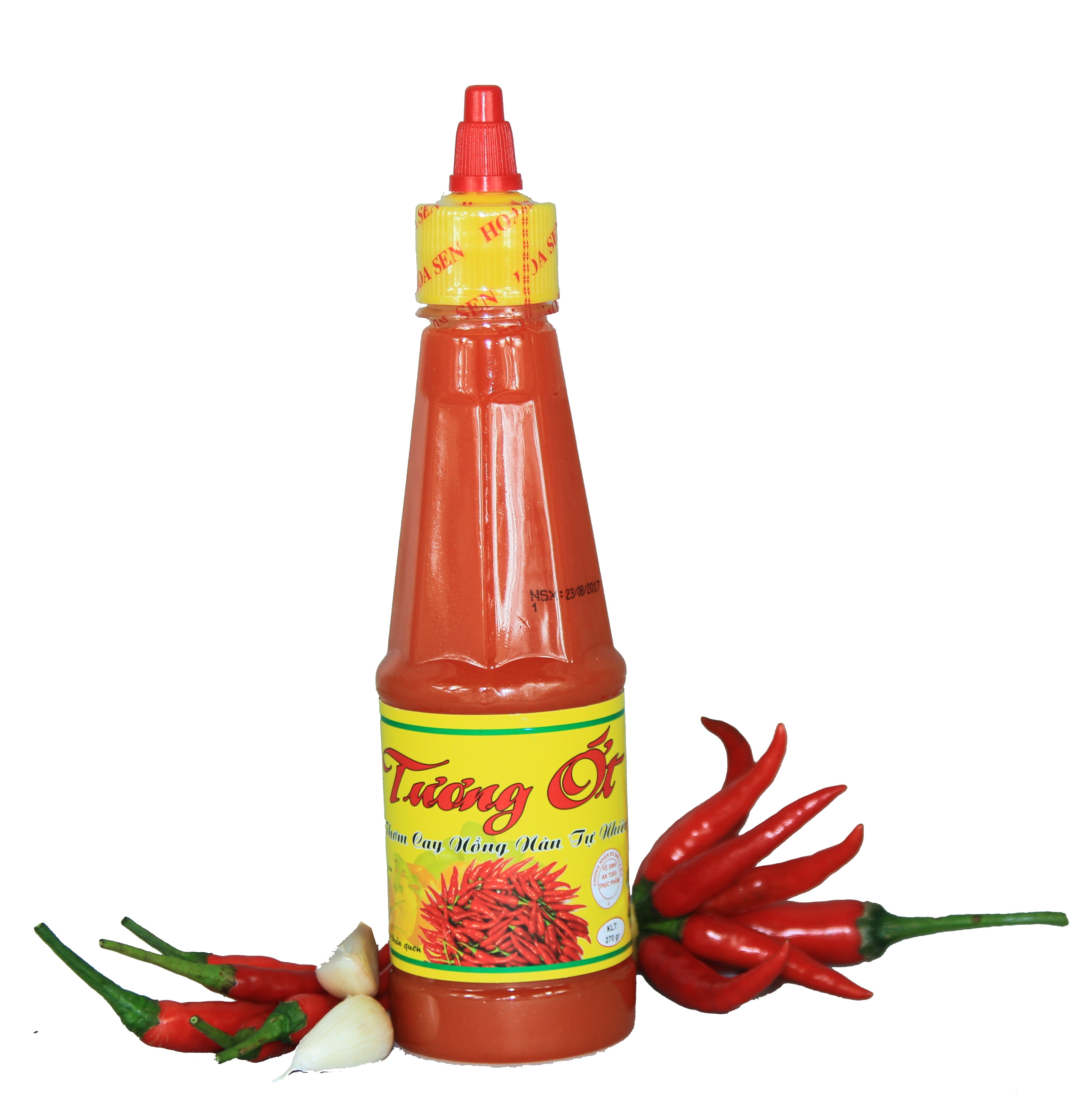 Tương ớt chai 270g hảo hạng- tương việt hoa sen
