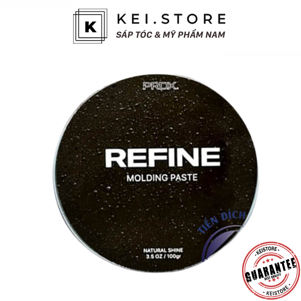 Sáp vuốt tóc refine molding paste 2022 paradox