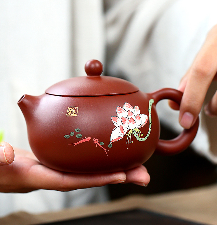 Ấm tử sa nghi hưng - dáng ấm tây thi liên hoa