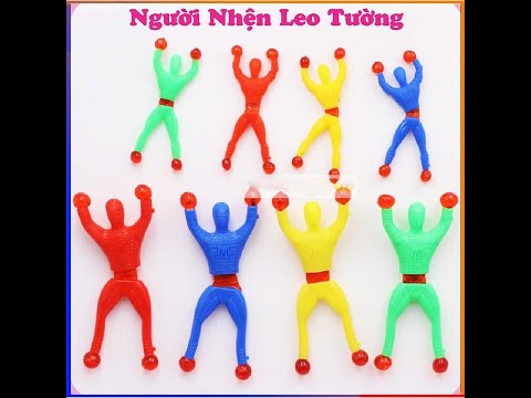 Siêu nhân leo tường, người nhện leo tường vui nhộn cho bé