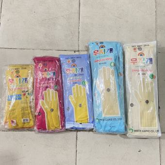 Găng Tay Cao Su Hàn Quốc Đông Cầu Vồng