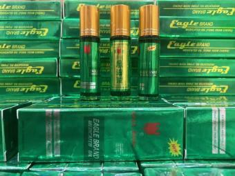 COMBO 3 CHAI Dầu Gió Xanh Singapore10ml Dạng lăn mẫu mới