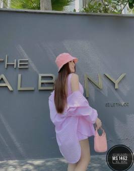 Set 3 món xốp sọc đi biển Bigsize 1462