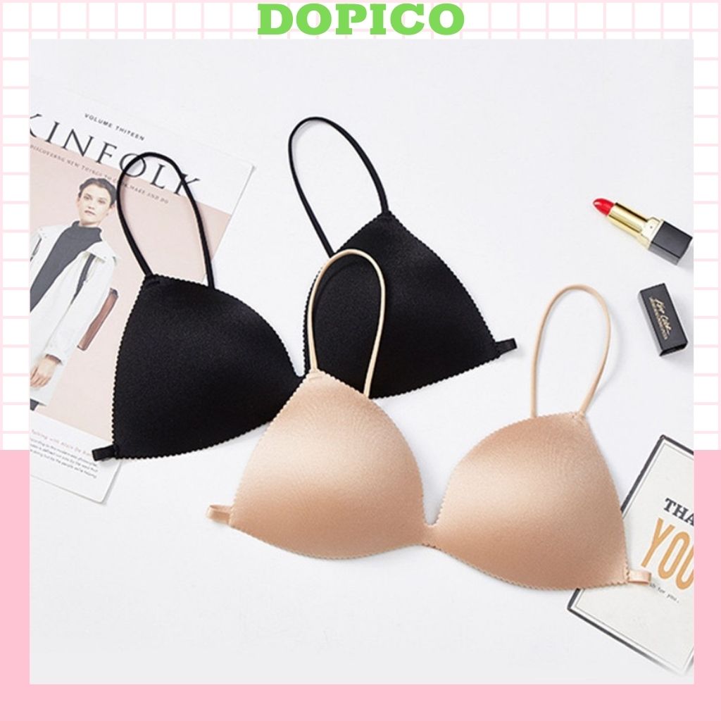 Áo ngực su dây mảnh- Áo lót nữ đệm mỏng DOPICO mặc cực kỳ thoải mái và quyến rũ 818