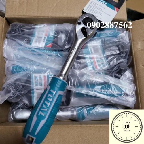 Cần tuýp tự động total 3/8 đầu vuông tht106386