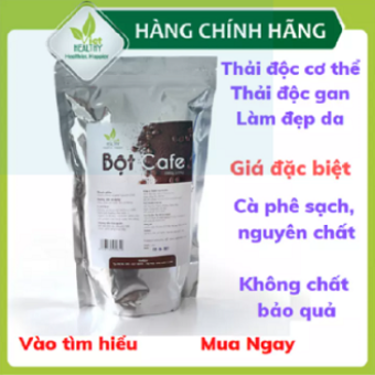 Bột cà phê nguyên chất Enema Viet Healthy túi 1kg thải độc đại tràng