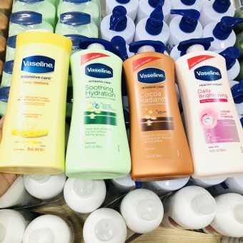 Sữa dưỡng thể trắng da toàn thân Vaseline 725ML Mỹ