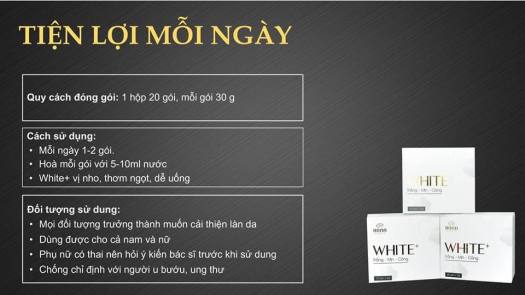 Cốm Trắng Da WHITE BOSANA