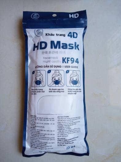 300 cái khẩu trang KF94 An Phong người lớn màu trắng