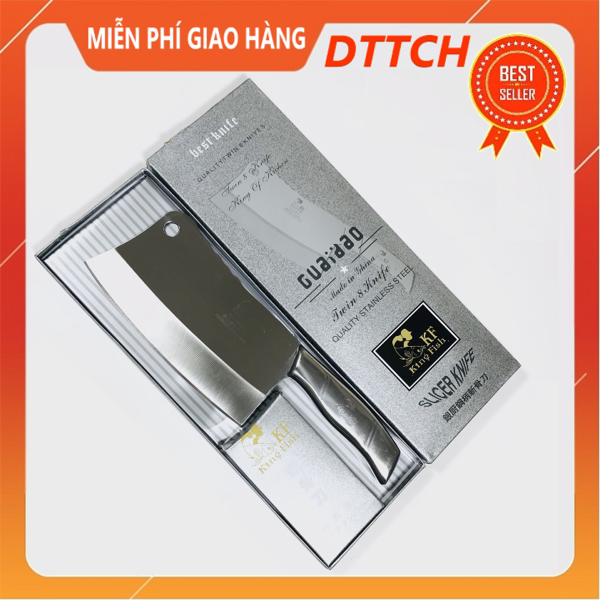 Dao chặt xương cực bén cao cấp slice knife-dao inox chat xuong-dao nhà bếp-dao chặt thịtgàvịt..