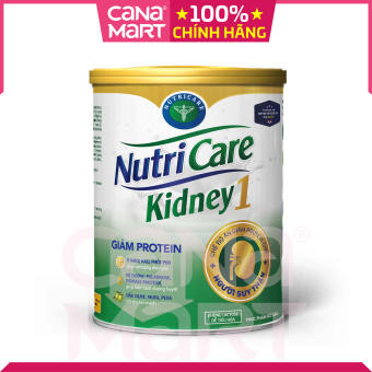 Sữa bột cho người suy thận Nutricare Kidney 1 giảm protein, giúp cân bằng điện giải, kiểm soát đường huyết