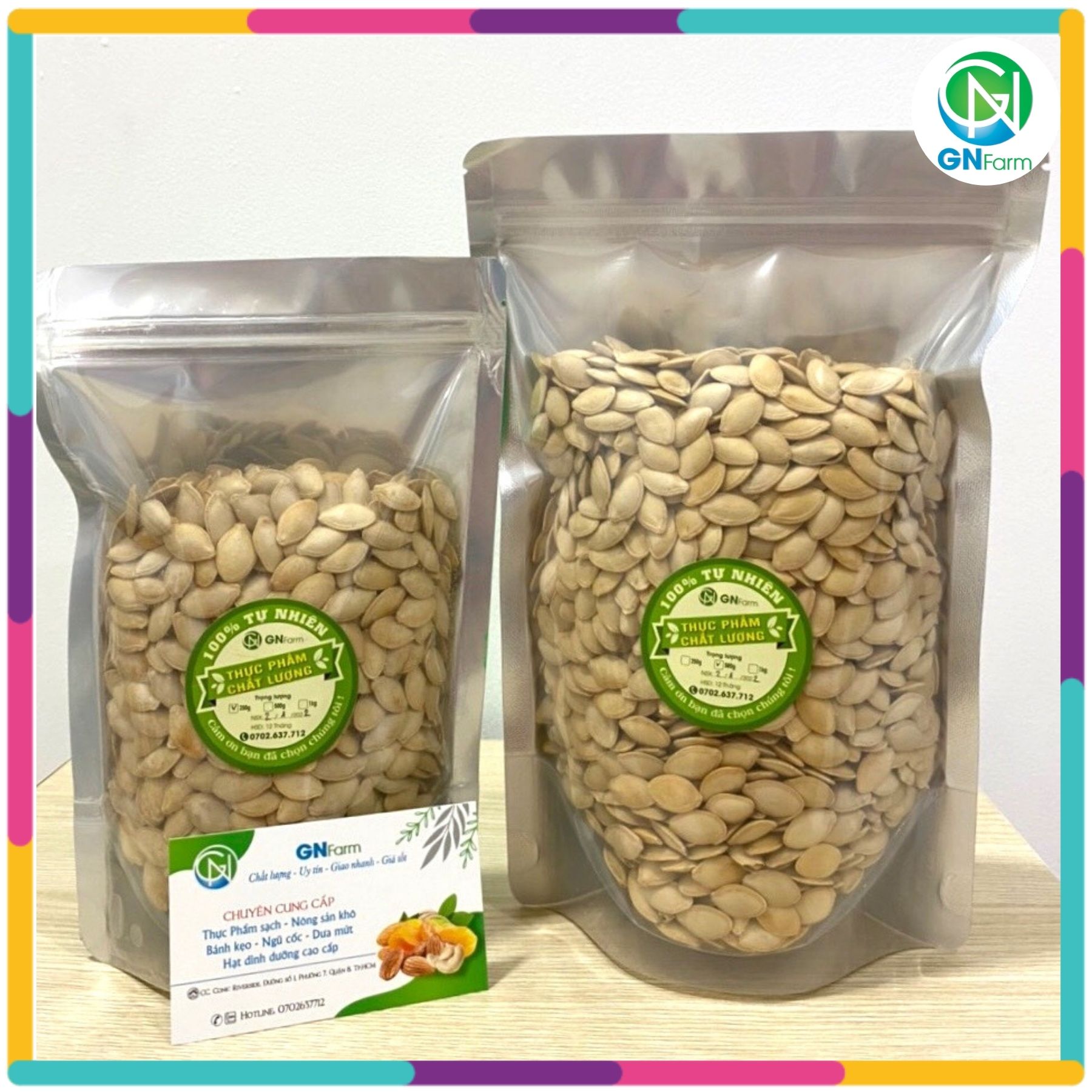 Hạt bí rang loại đặc biệt hạt bí chất lượng hạt siêu to khổng lồ - túi 1kg